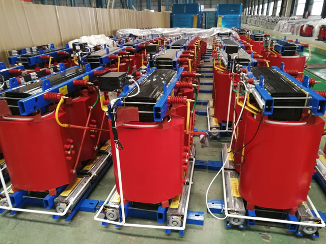 雅安SCB12-1250KVA干式电力变压器
